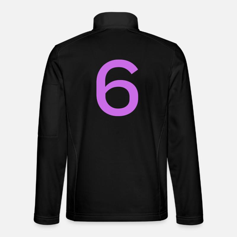 6 - Veste en tissu softshell Unisexe - noir
