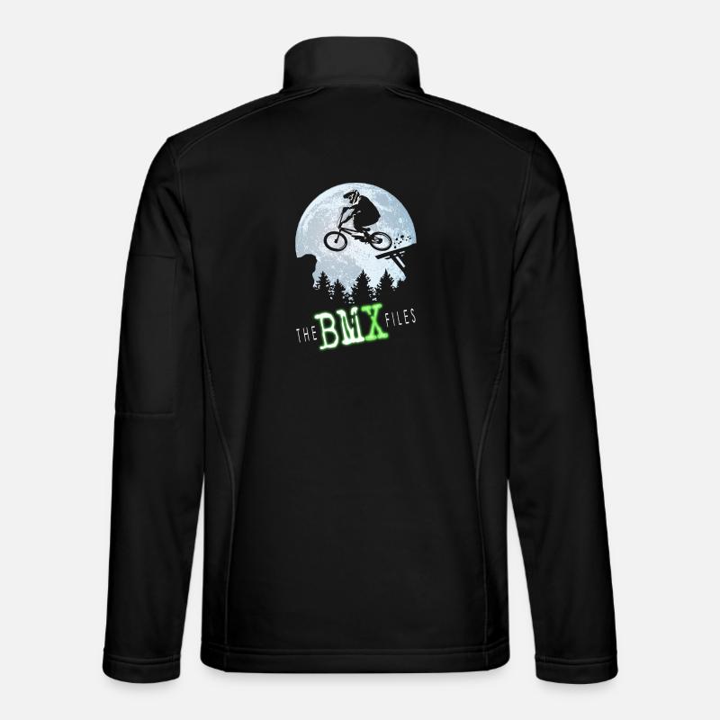 BMX files - Unisex Softshelljacke - Schwarz