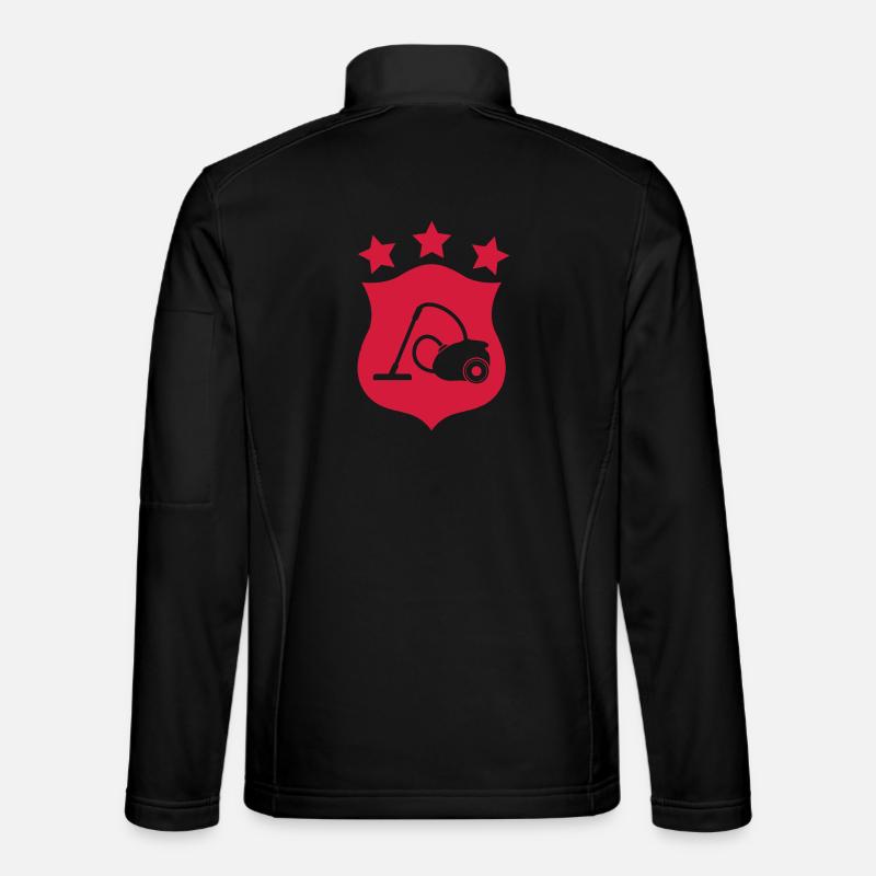 Cleaning / Reinigung / Ménage - Unisex Softshelljacke - Schwarz