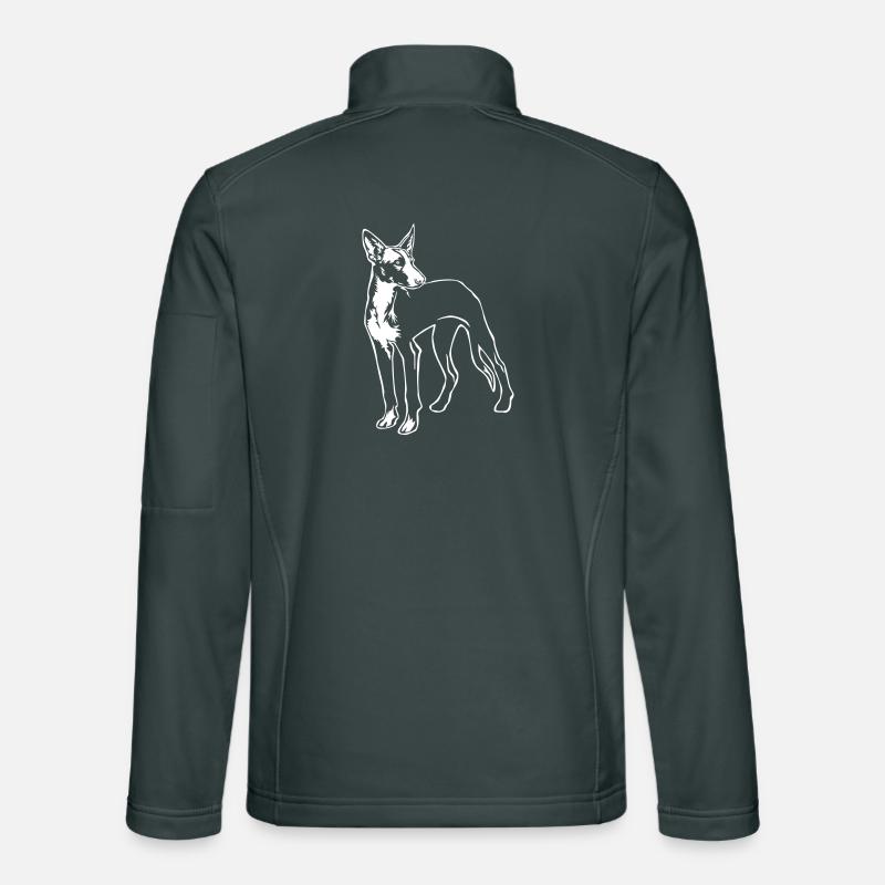Podenco "Black Edition" Veste en tissu softshell Unisexe