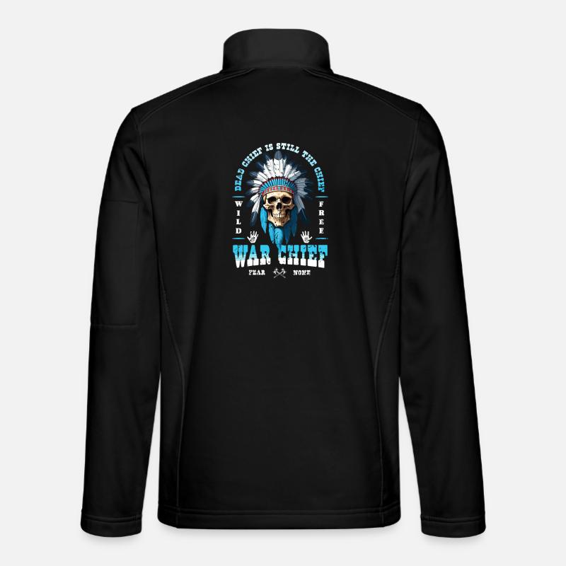 Indian Skull Unisex Softshell Jacket