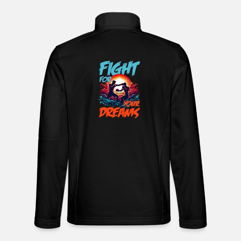 Epischer Box-Showdown: Kämpfe für deine Träume! Unisex Softshelljacke