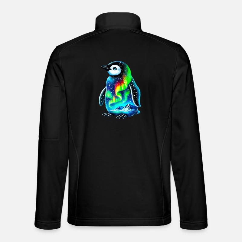 Pinguin - Unisex Softshelljacke - Schwarz