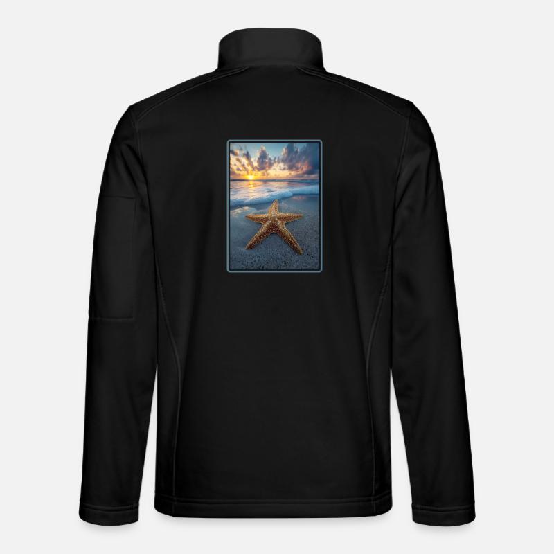 Starfish Starfish - Unisex Softshell Jacket - black