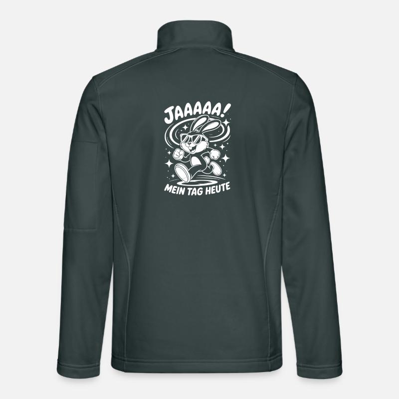 Hoppel Bunny Aujourd’hui, c’est mon jour Veste en tissu softshell Unisexe