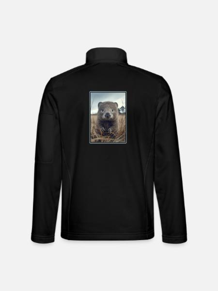Wombats Wombat - Veste en tissu softshell Unisexe - noir
