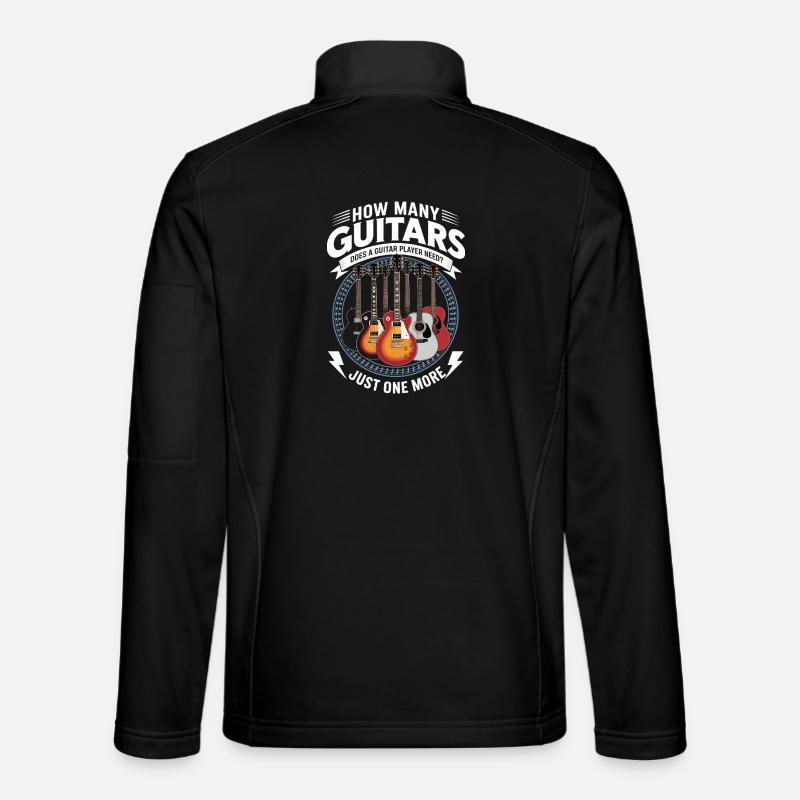Guitariste Guitare Veste en tissu softshell Unisexe