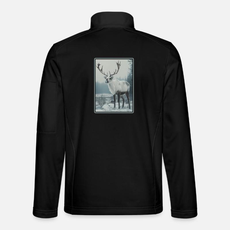 Reindeer Reindeer - Unisex Softshell Jacket - black