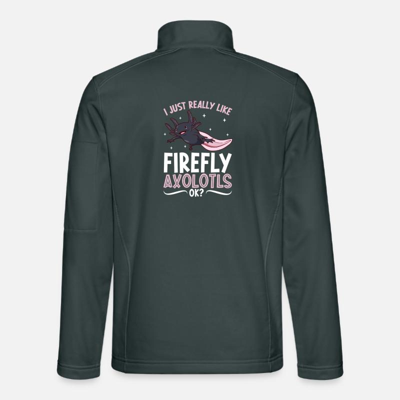 I love my Firefly Axolotl Unisex Softshell Jacket
