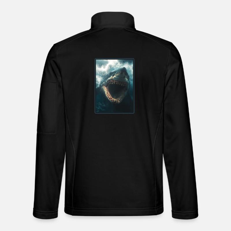 Grand requin blanc Grand requin blanc Veste en tissu softshell Unisexe