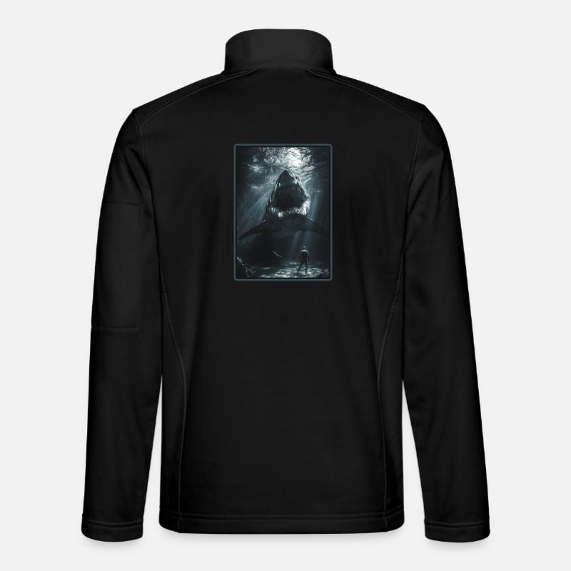Haie Hai - Unisex Softshelljacke - Schwarz