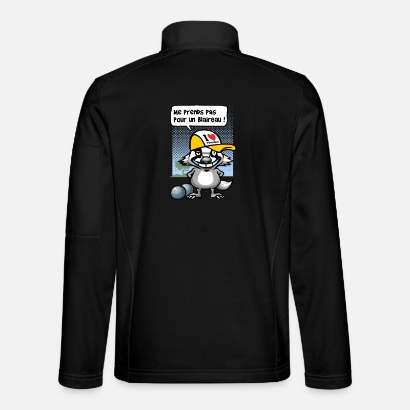Blaireau pétanque Veste en tissu softshell Unisexe