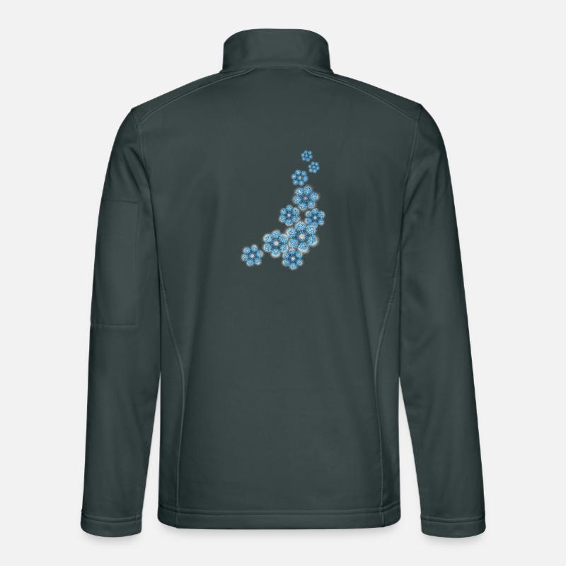 snowflakes Unisex Softshell Jacket