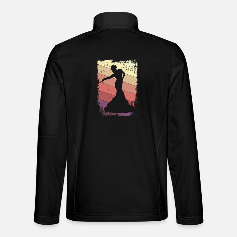 Danseuse - Veste en tissu softshell Unisexe - noir