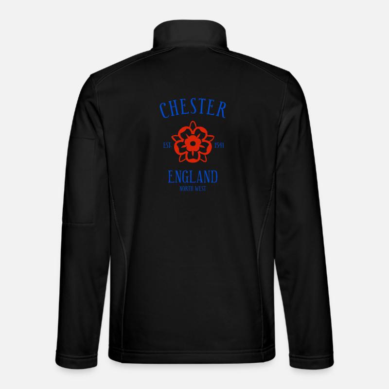 CHESTER England - Unisex Softshell Jacket - black