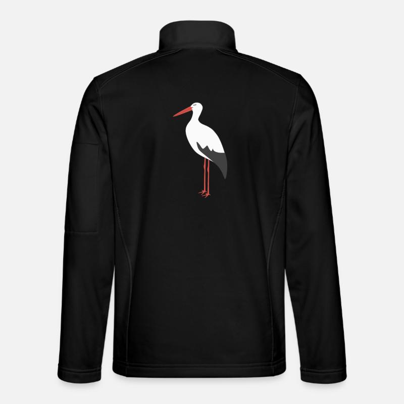 White Stork Unisex Softshell Jacket