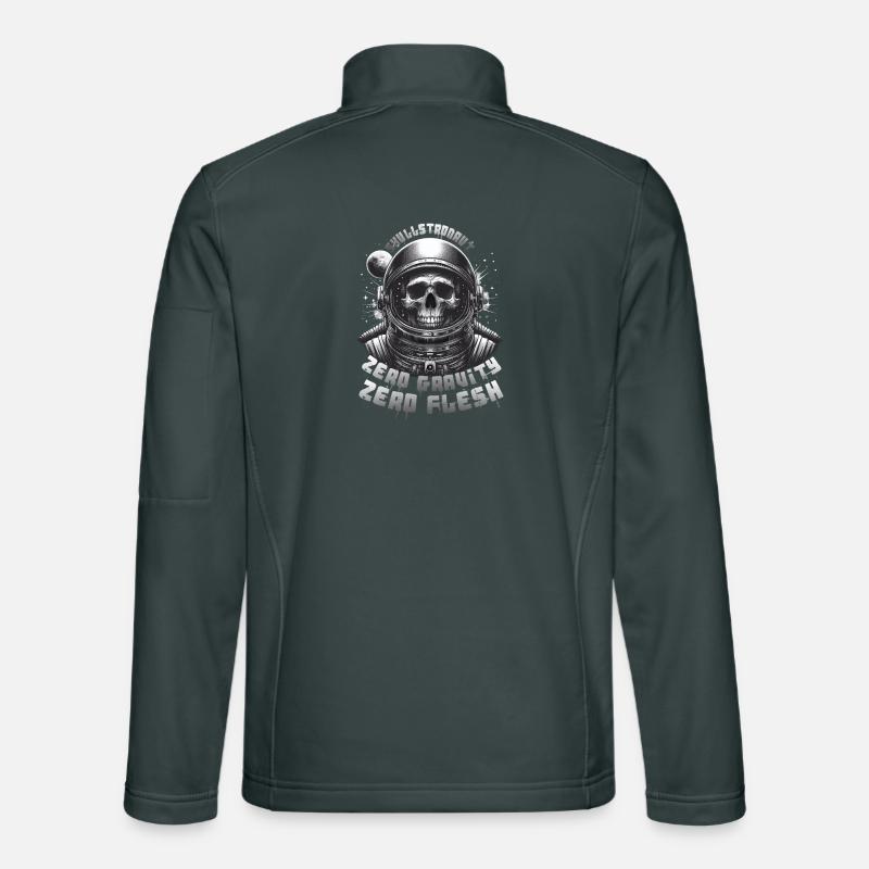Skull Astronaut: Skullstronaut, Zero Gravity Unisex Softshell Jacket