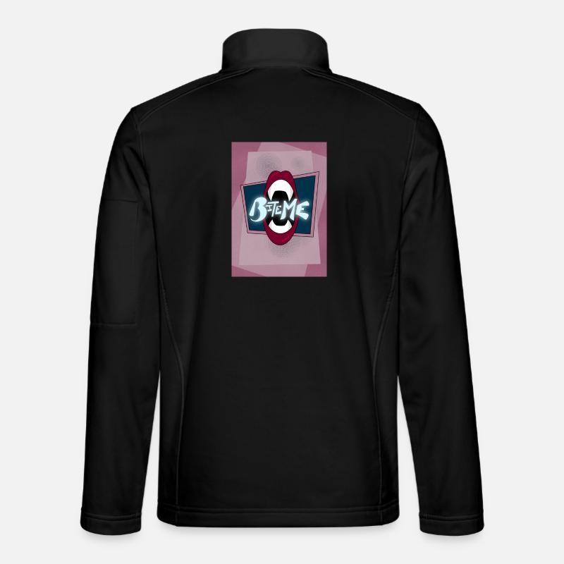 Bite Me!! - Unisex Softshell Jacket - black