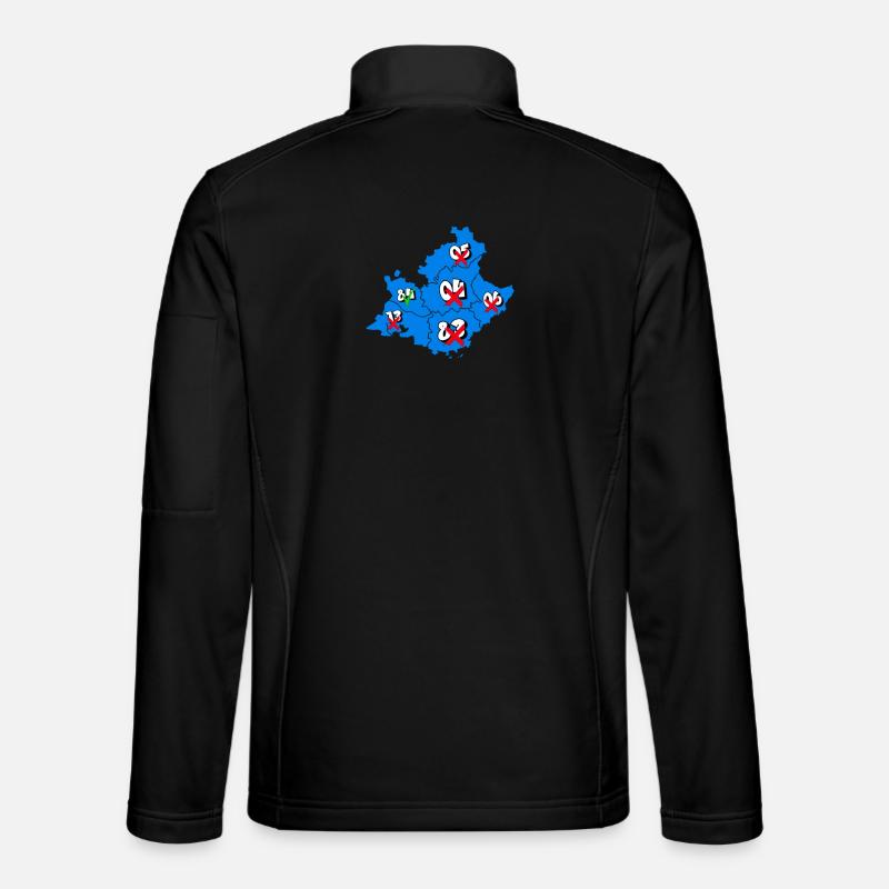 Région PACA Veste en tissu softshell Unisexe