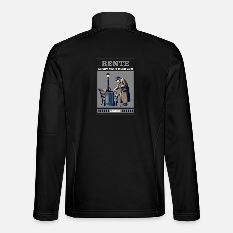 Pensioner Unisex Softshell Jacket
