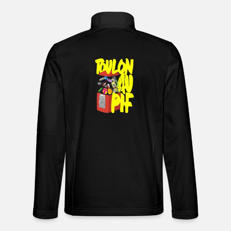Toulon im Pif - Unisex Softshelljacke - Schwarz