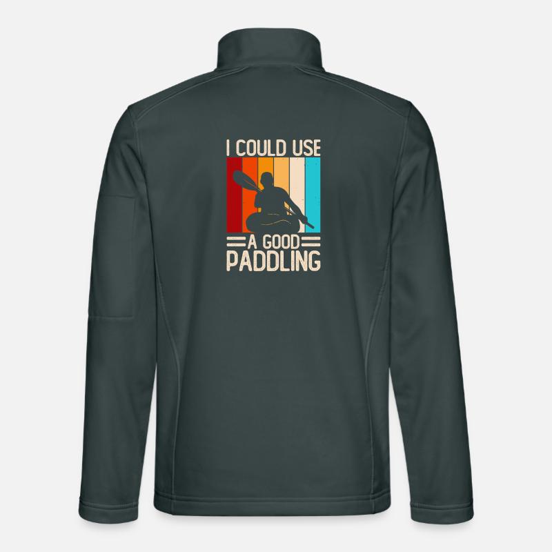 Humor Paddle Paddleboard for Amateurs Unisex Softshell Jacket