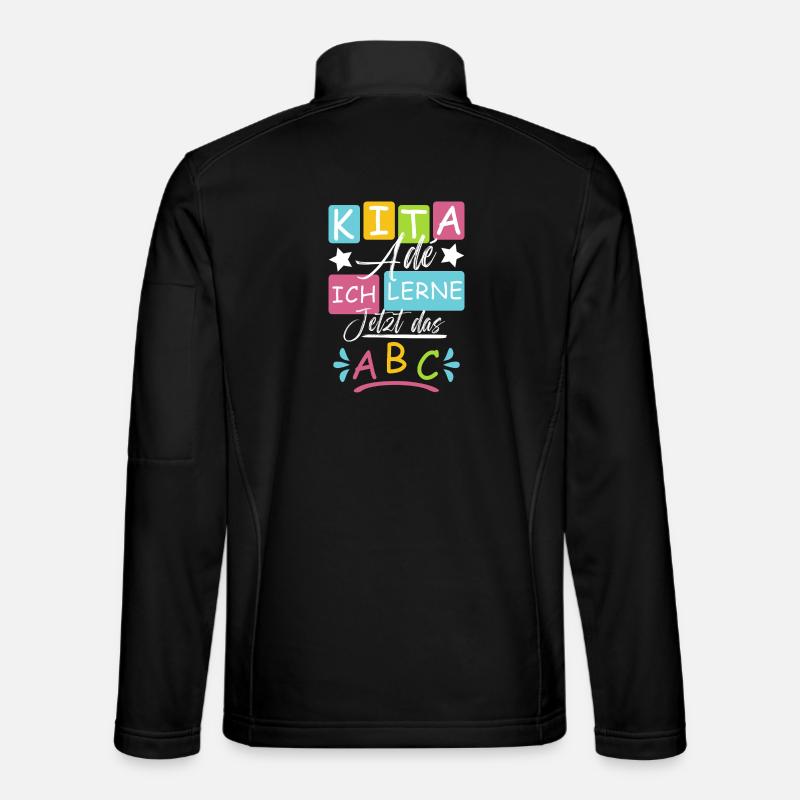 Kita Abgänger 2026 - Unisex Softshelljacke - Schwarz