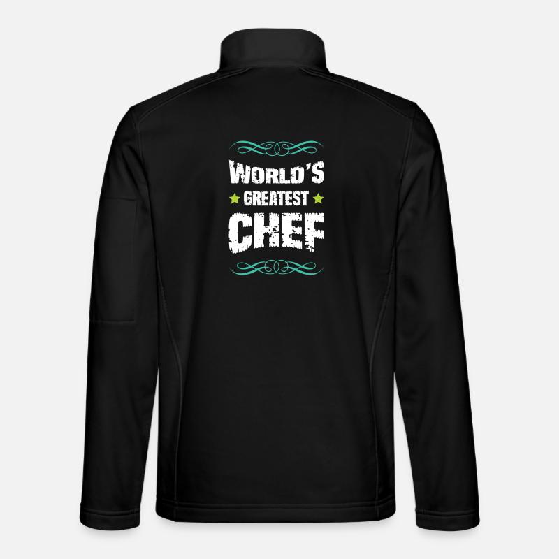 Weltbester Chef - Unisex Softshelljacke - Schwarz
