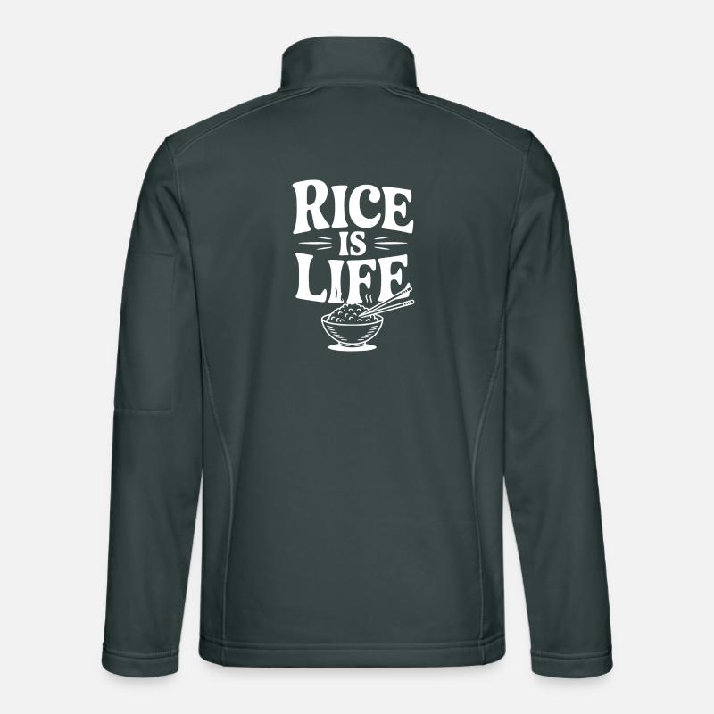 Le riz, c’est la vie Veste en tissu softshell Unisexe