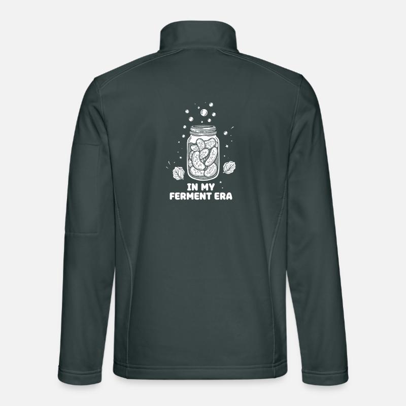 Dans mon pot Mason à l’ère de la fermentation Veste en tissu softshell Unisexe