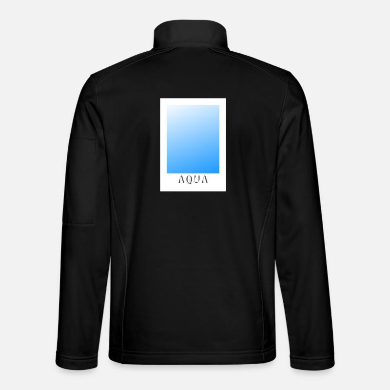 Aqua - Unisex Softshelljacke - Schwarz