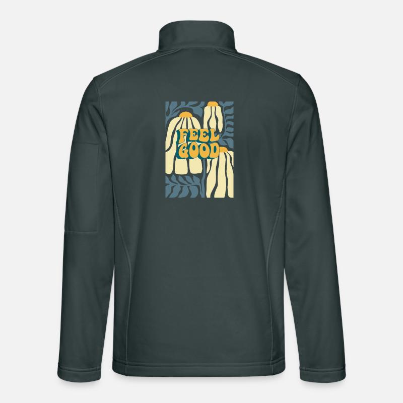 Feel Good Herbstpumpkin Muster Unisex Softshelljacke
