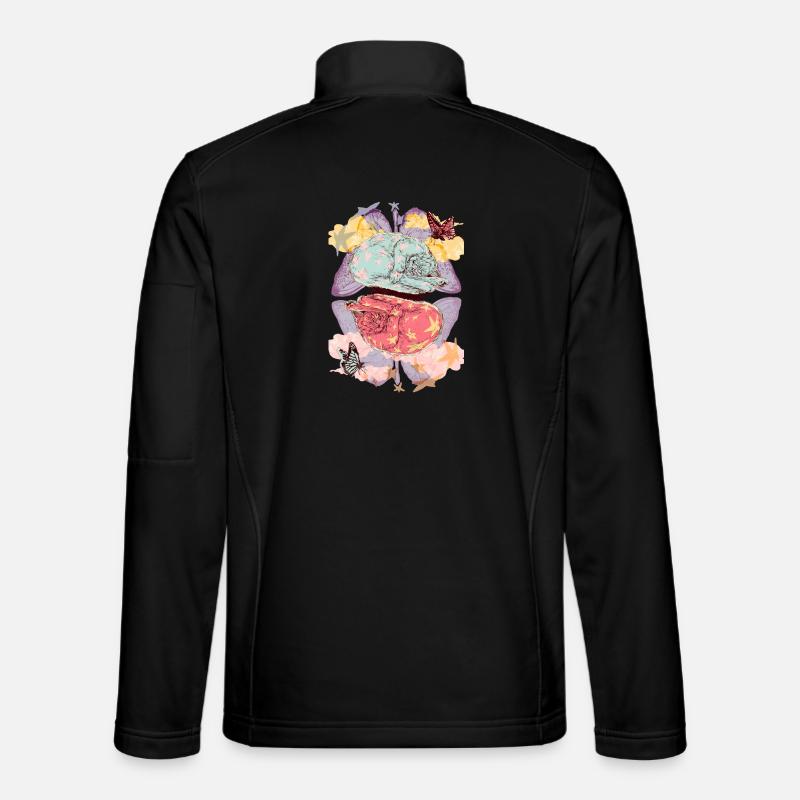RÊVES DE CHATON Veste en tissu softshell Unisexe