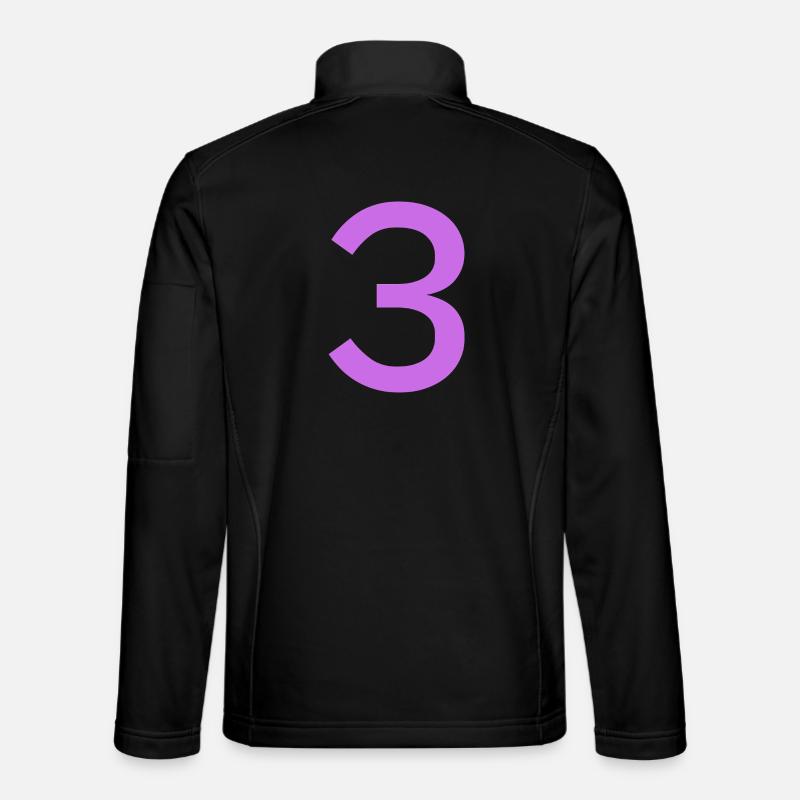 3 - Unisex Softshell Jacket - black