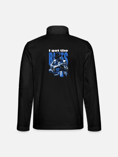 I got the blues - Veste en tissu softshell Unisexe - noir