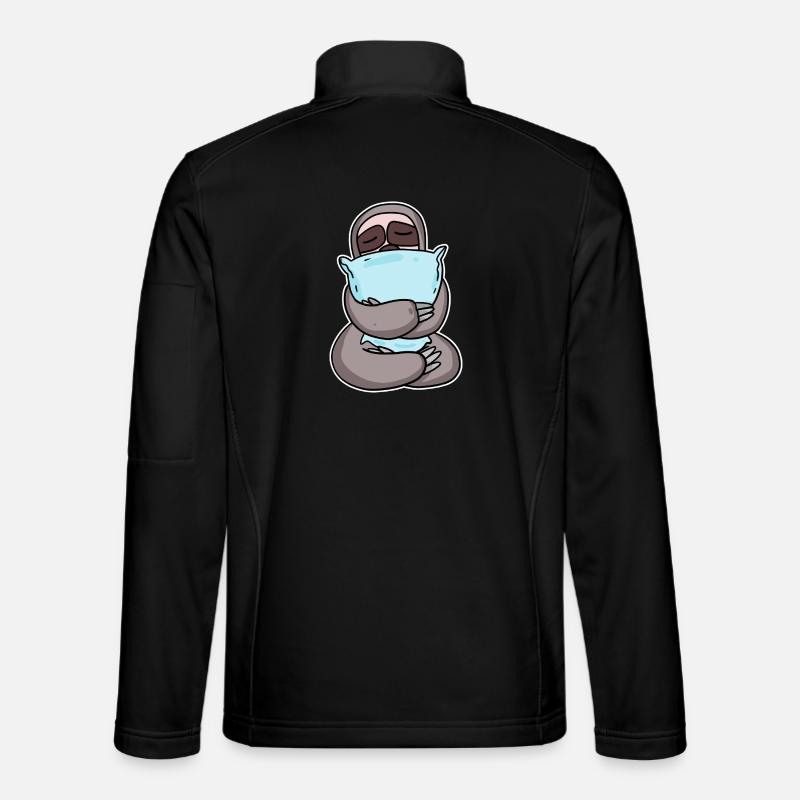 Sloth with pillow Unisex Softshell Jacket