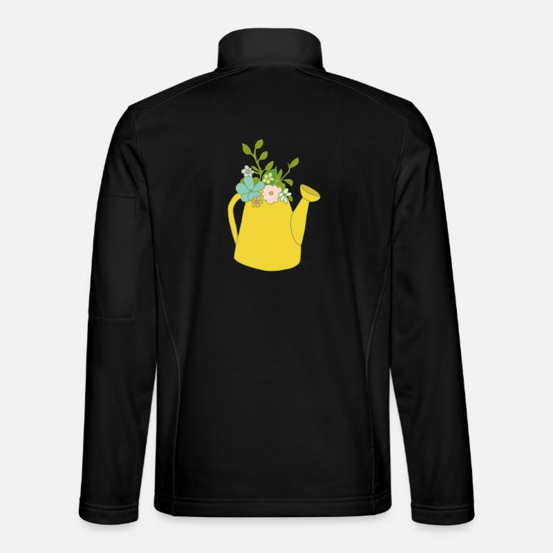 Arrosoir de fleurs Veste en tissu softshell Unisexe