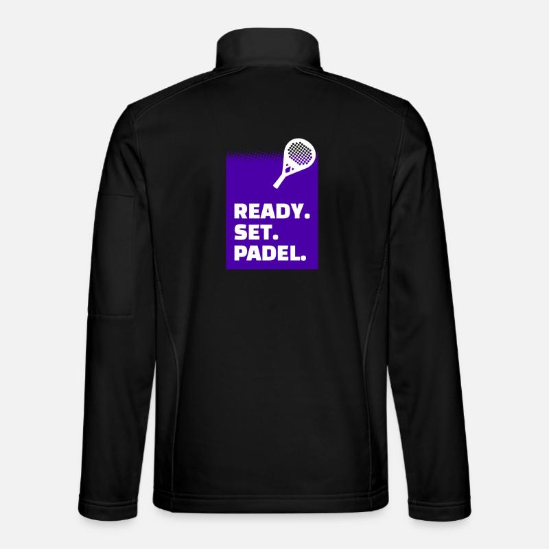 Padelspiel Statement Training Turnier Racket Padel Unisex Softshelljacke