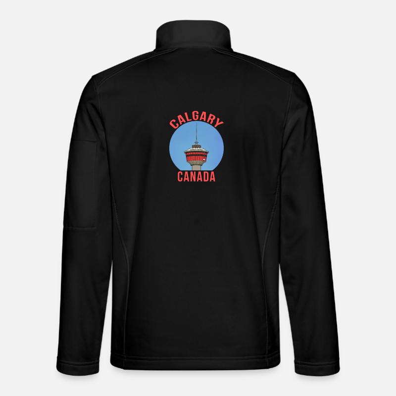 Calgary, Alberta, Kanada - Unisex Softshelljacke - Schwarz