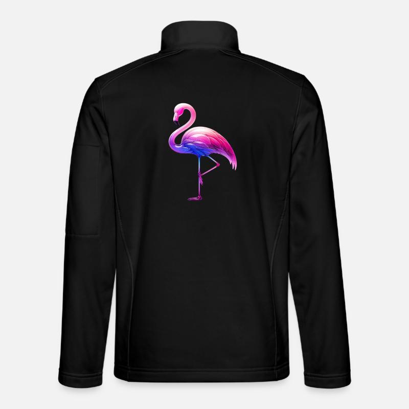 Pink flamingo Unisex Softshell Jacket