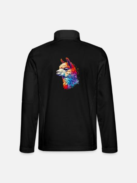 Alpaga - Veste en tissu softshell Unisexe - noir