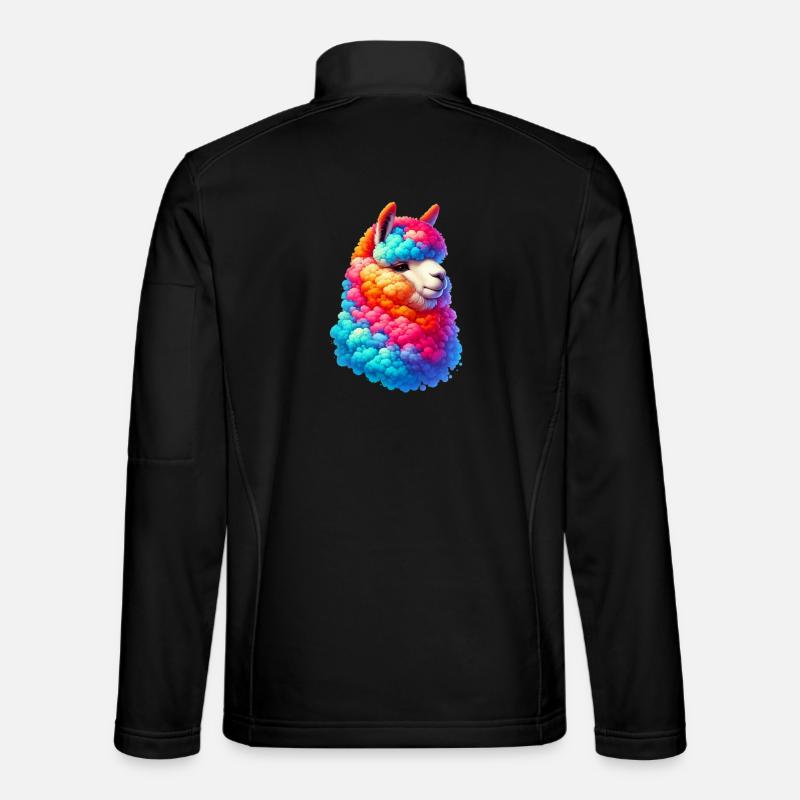Alpaca - Unisex Softshell Jacket - black