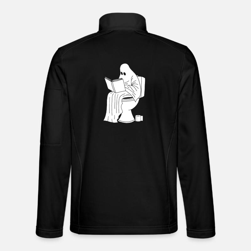 Die Geisterpause - Unisex Softshelljacke - Schwarz