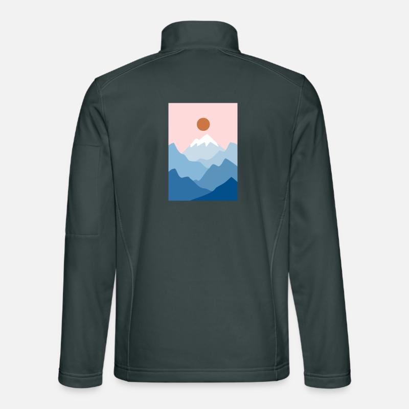 Mountain Landscape 2 Unisex Softshell Jacket