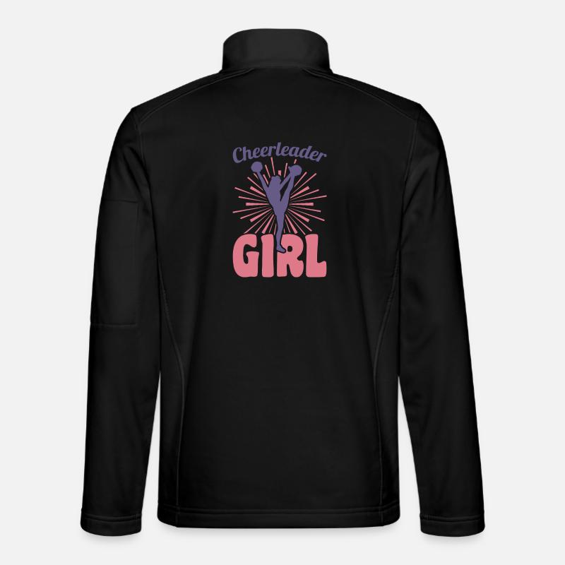 Cheerleader Mädchen Unisex Softshelljacke