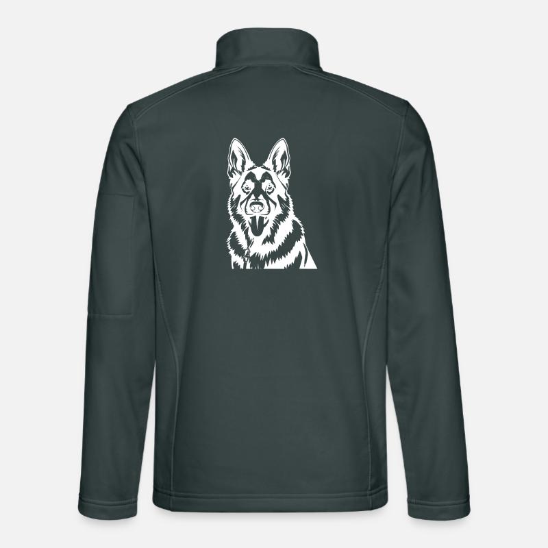 Schäferhund Hunde T-shirt Geschenk Unisex Softshelljacke