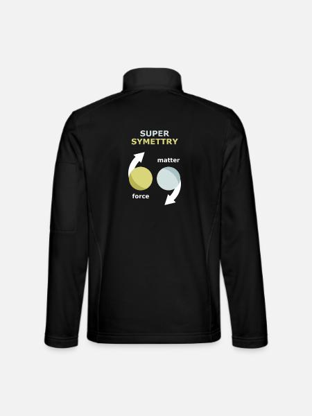 Theory of supersymmetry - Unisex Softshell Jacket - black