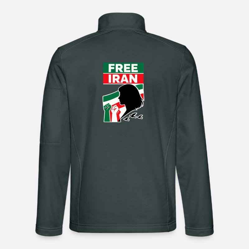 Free Iran Unisex Softshelljacke