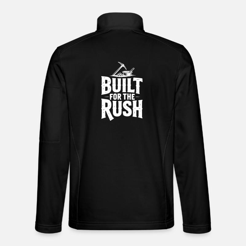 Built for the Rush - Unisex Softshell Jacket - black