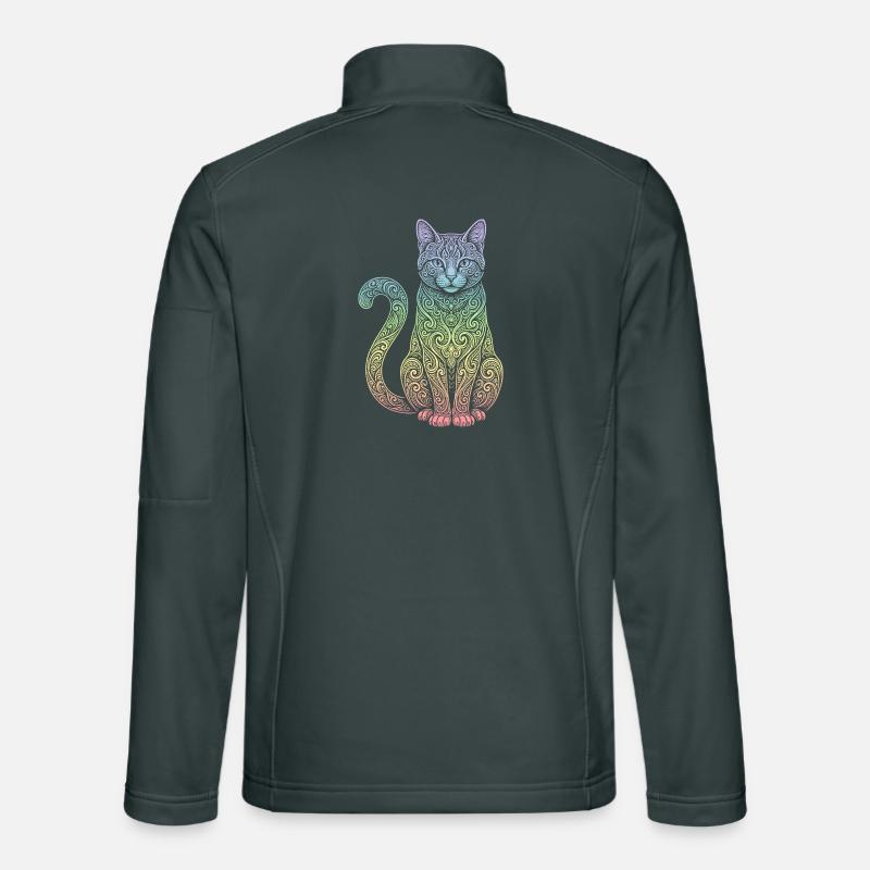 chat Veste en tissu softshell Unisexe